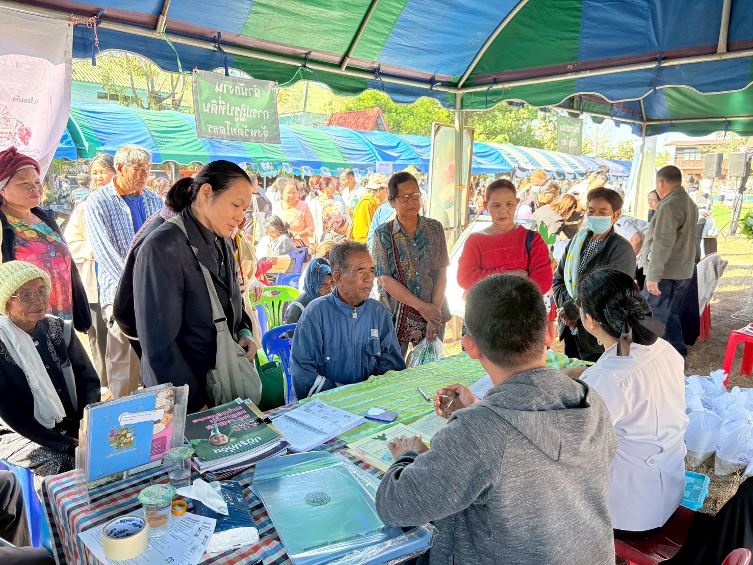 title - ส.ป.ก.ยโสธร ร่วมประชาสัมพันธ์“รณรงค์ หยุดเผา ในพื้นที่การเกษตร”